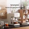 EA39 Halbautomatische Espressomaschine mit Milchaufschäumer und Kaffeemühle