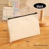 DIY Hand-Painted Zipper Pouch - Customizable Logo Cosmetic & Pen Storage Bag