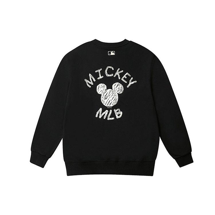 MLB X Disney MLB X Disney Sweatshirts Unisex Black Crew Neck Moderate Cardigan 31MTK1041-43L