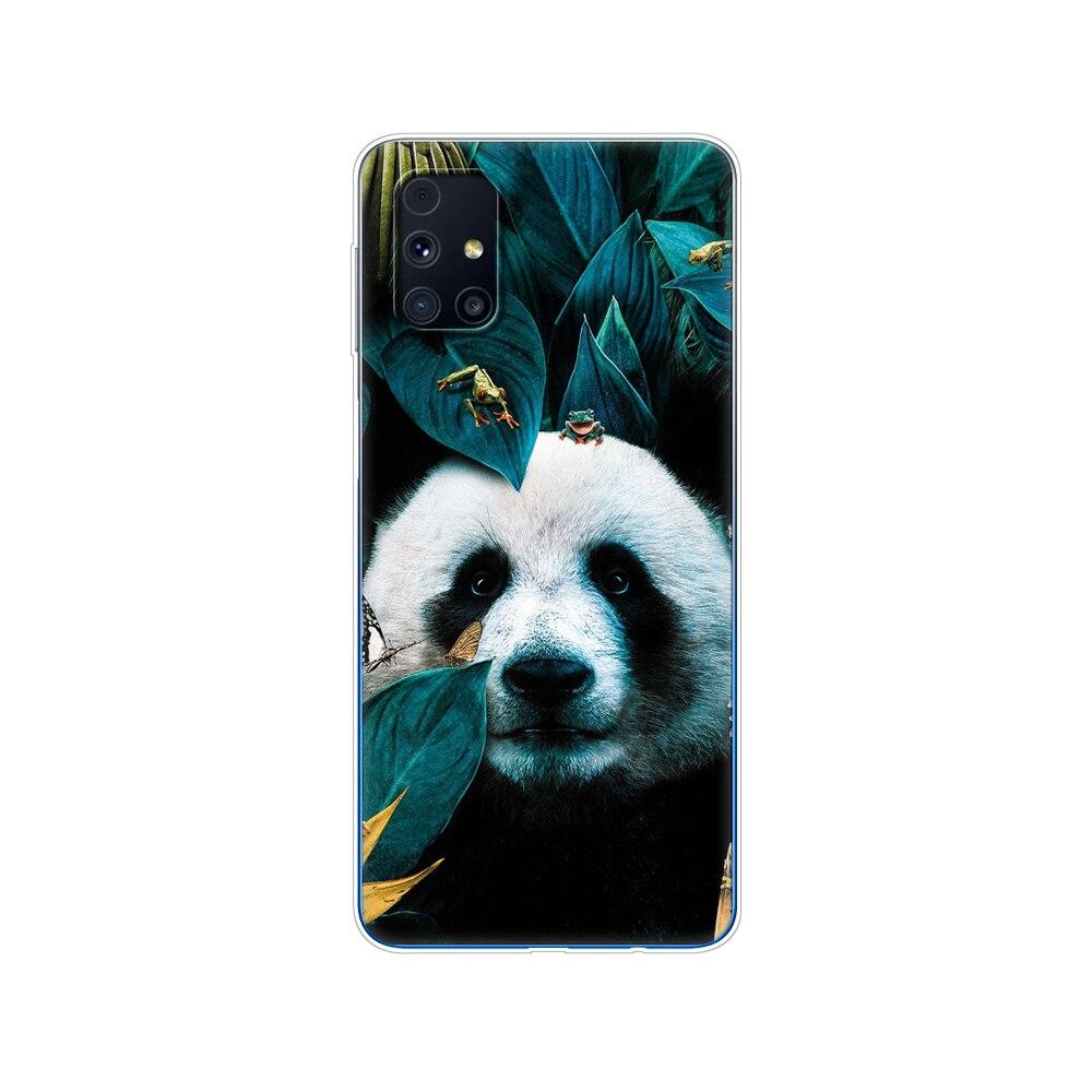 Für Samsung M31s Hülle 6.5 Tpu Weiches Silikon Rückseite Handyhülle Für Galaxy M31S M 31S m317f m317 Funda Winter Schnee Weihnachten