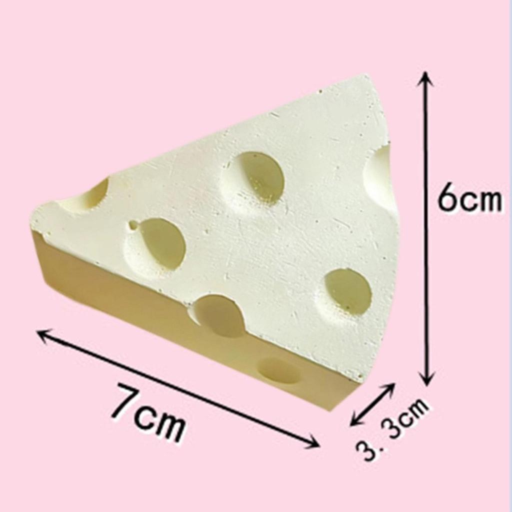 Hamster Grinding Stone Pet Dental Care Chinchilla Chews Toy Cheese Grinding