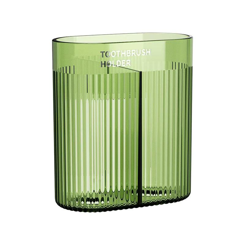 Nástěnný Jednoduchý Držák na zubní kartáčky a pastu Koupelnový Bezvrtací Úložný box na zubní kartáčky Koupelnový Odvodňovací držák Organizér