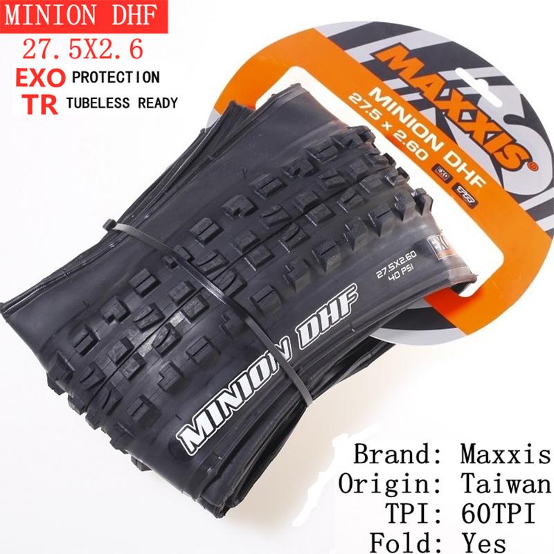 Maxxis Minion DHF (M301Ru) 26x2.3 27.5x2.3/2.5/2.8 29x2.3/2.5 Folding Downhill Tires For Mountain Bikes Are More Wear-resistant