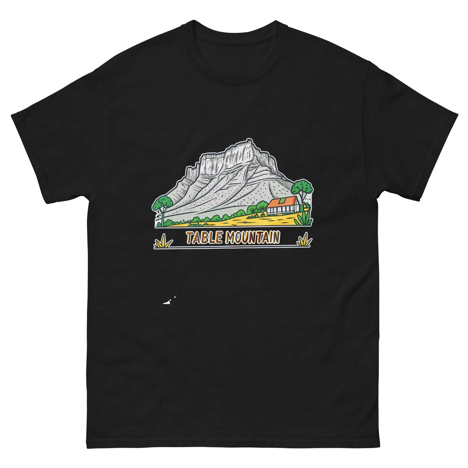 Table Mountain Attraction Landmark Travel T-Shirt M