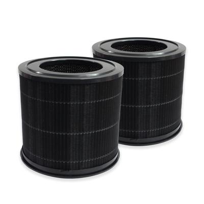 PUREBURG Náhradní filtr kompatibilní se Smartmi P1 Air 2 ks H13 HEPA filtrace Aktivní uhlí Čistička vzduchu Prach VOC Zápach, 4stupňová