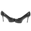 Used AUTHENTIC YVES SAINT LAURENT High heelspumps Black Patent Leather