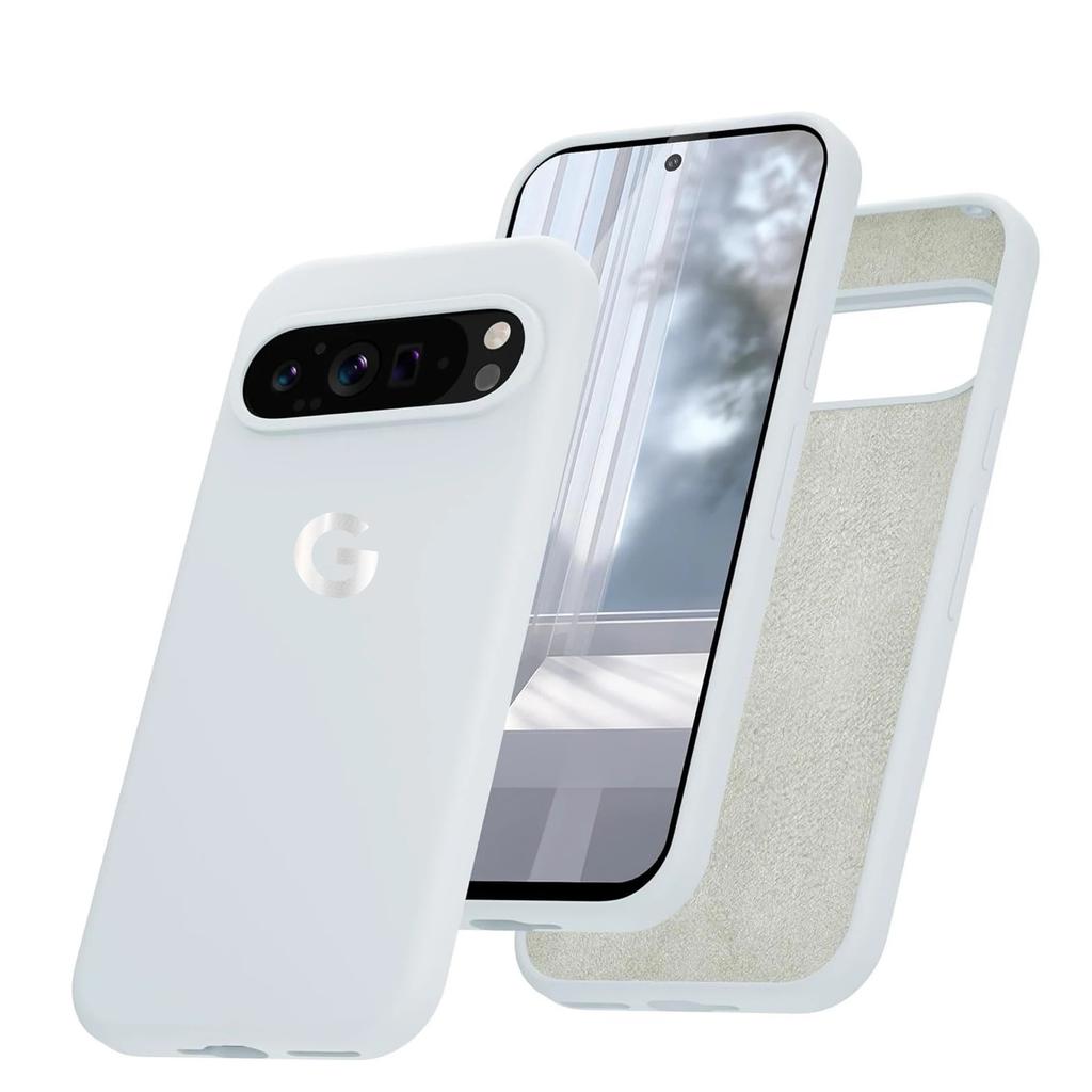 Official Liquid Silicone Phone Case for Google Pixel 10 Pro XL Funda for Pixel 9 8 6 7 10A 9A 8A 7A 6A Shockproof Charger Cover
