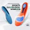 New Sports Elasticity Insoles for Shoes Sole Technology Shock Absorption Breathable Running Insoles for Feet Orthopedic Insoles