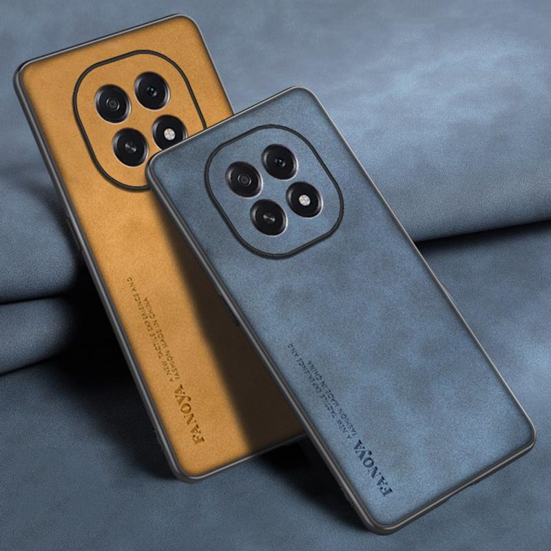 For OPPO F29 5G Case Luxury PU Leather Phone Case For OPPO F29 Pro 5G Back Cover Matte Silicone Shockproof Full Protection Coque