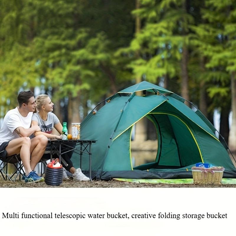 Travel-Friendly Folding Bucket for Camping Use Portable Collapsible Water Bucket for Outdoor Activities