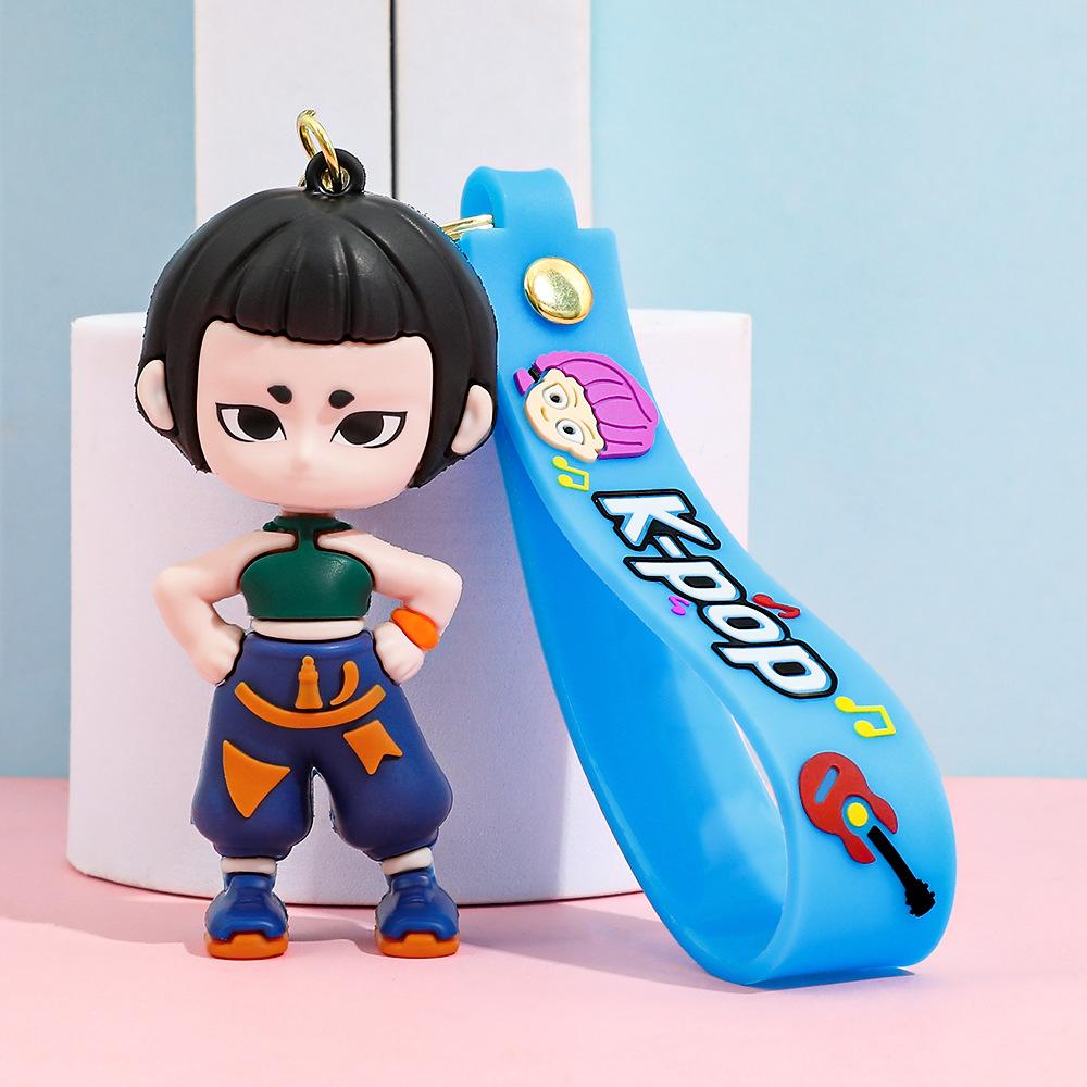 Keychain Anime Devil Hunter Pvc Schoolbag Pendant Keychain