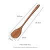 Camellia Long-Handle Wooden Cooking Spatula