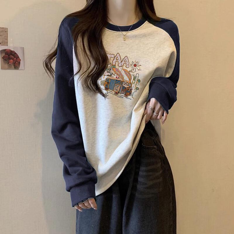 JOEM Women's Autumn/Winter Fashion Long-Sleeve Sweatshirt THGZWYC23042