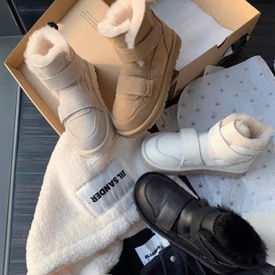 [SuDing] Su Yinyin Velcro Snow Boots Women's Short Boots Warm Cotton Boots Cotton Shoes Autumn Winter