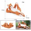 Oenux Drzewko dla kota Kociak Bobtail Syjamski Sfinks Ragdoll Model Figurka Akcji Figurka Urocza Dekoracja Zwierzę Dzieci Zabawka Prezent
