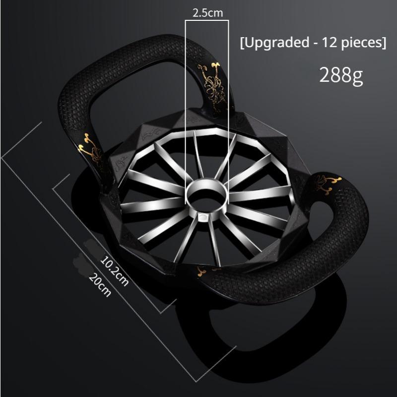 Äppelskuren zinklegering Köksredskap Fruktskärare Creative Portable Split Delad Flik Corer