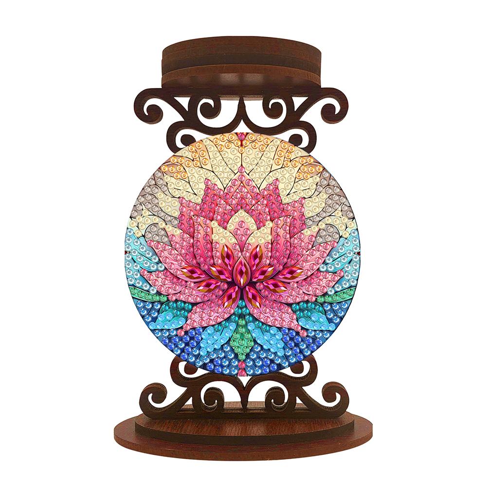 Animals Tabletop Candlestick Holder Ornaments Aromatherapy Candle Holder 5D DIY Diamond Art Mini Candle Holder for Art Crafts