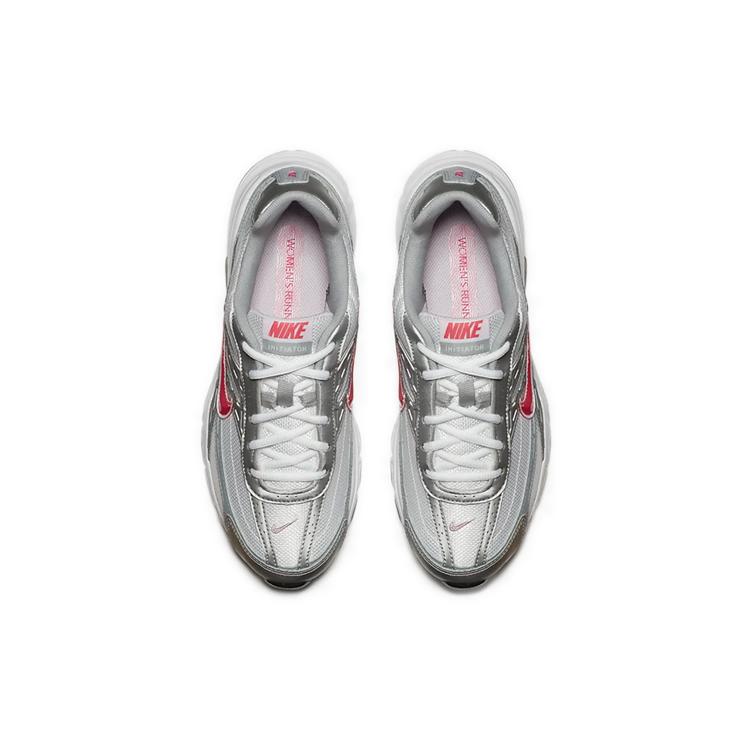 New Nike Initiator Silver Red Women's 394053-101