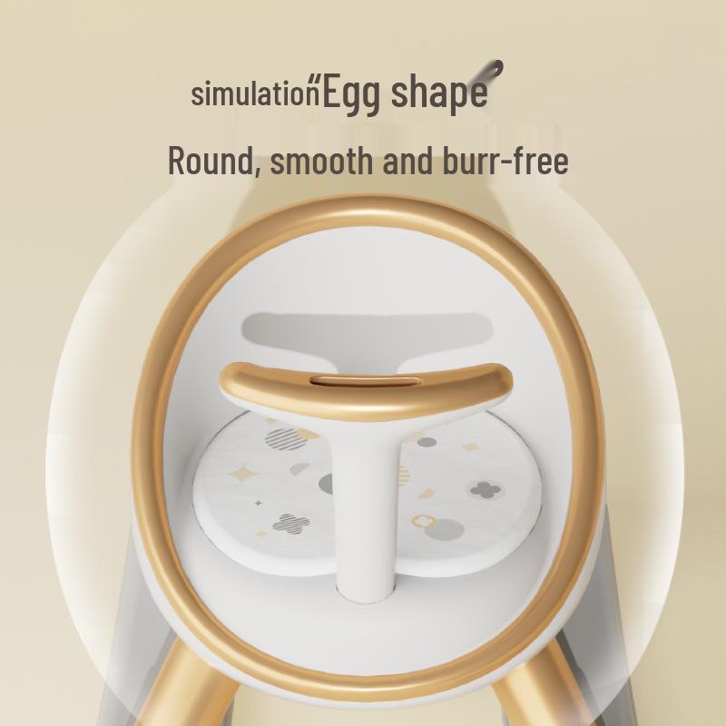 Foldable Baby High Chair: Multi-functional Infant & Toddler Dining Seat for Home