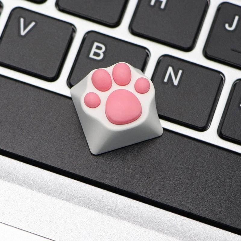 Kitty Paws CatPaw Handmade Customizeds Silicone Keycap for Switches Mechanical Keyboards