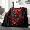 Raven Art Home Customize Your Name Blankets Soft Lightweight Cozy All Season Multi Use Blanket For Couch Office Bed Living Room Perfect Gift For