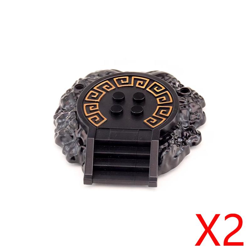 Medieval Accessories Building Blocks Soldiers Weapons Military Flags Mount War Horses Orc Mount Flags Wolf Bricks Kids Toys Gift