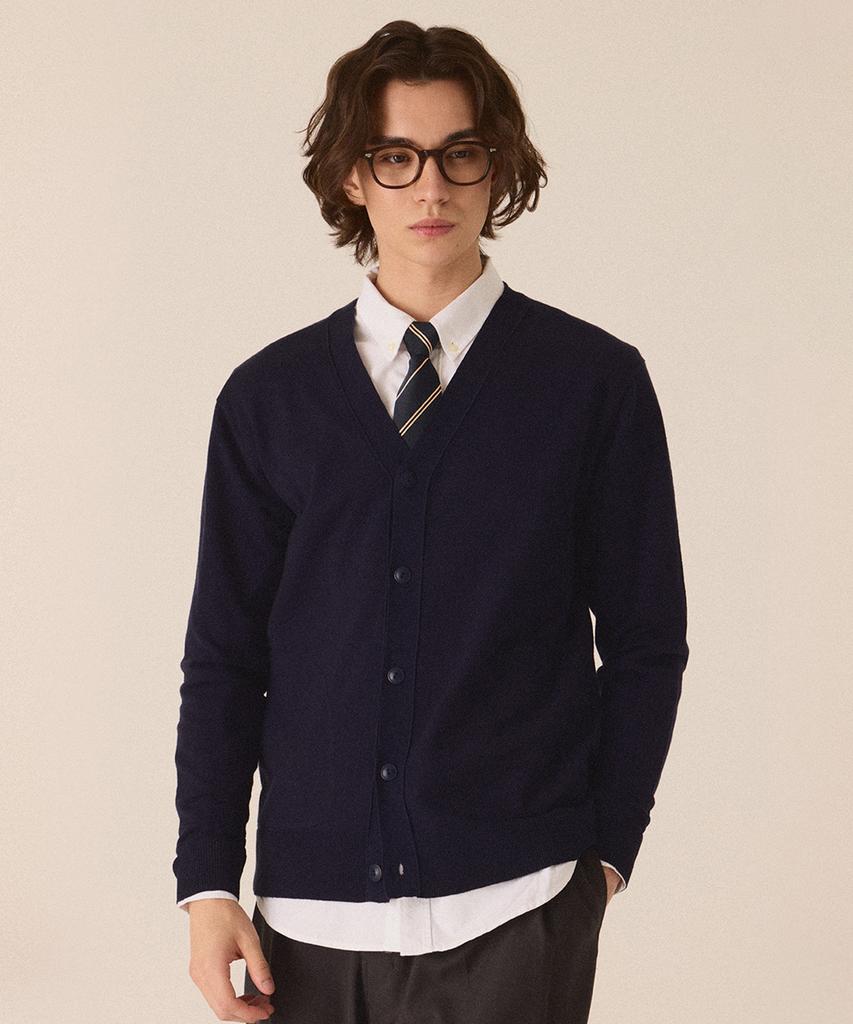Cutz V-Neck Knit Cardigan - 4 Colors