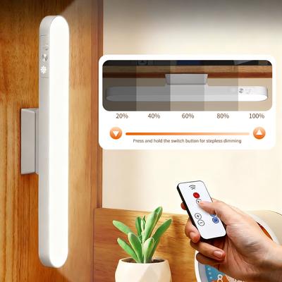 Lámpara de Mesa LED Colgante Magnética Estilo Enchufable USB Lámpara de Escritorio 3 Colores Luz de Lectura Regulable Armario Ropero Luz Nocturna