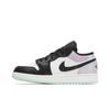 Air Jordan 1 Low SE Grade School 'Tie Dye' (Unisex) White / Mint Foam / Black Kids' Basketball Shoes DQ2514 100