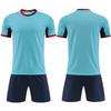 2025 Großhandel Kinder-Fußballtrikot-Set, Grundschul-Fußball-Trainingsshirt, bedrucktes Wettkampftrikot für Jungen und Mädchen