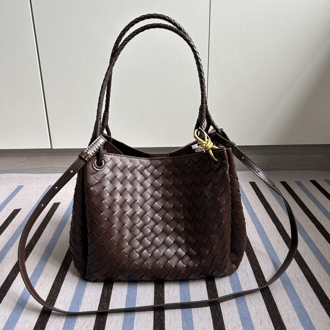 2026 Autumn/winter Genuine Leather Women s Bag Woven Handbag Single Shoulder Diagonal Cross Bag