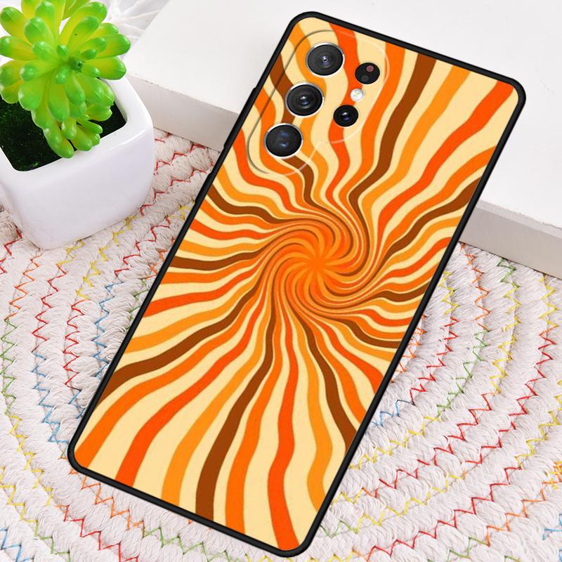 Abstract Circle Phone Case for Samsung Galaxy Note 10 Pro S26 Ultra S23 S24 FE S25 S21 S22 PLUS Shockproof Cove