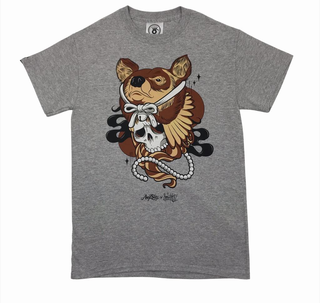 AnyForty Versus Sprinkles Athletic Grey T-Shirt
