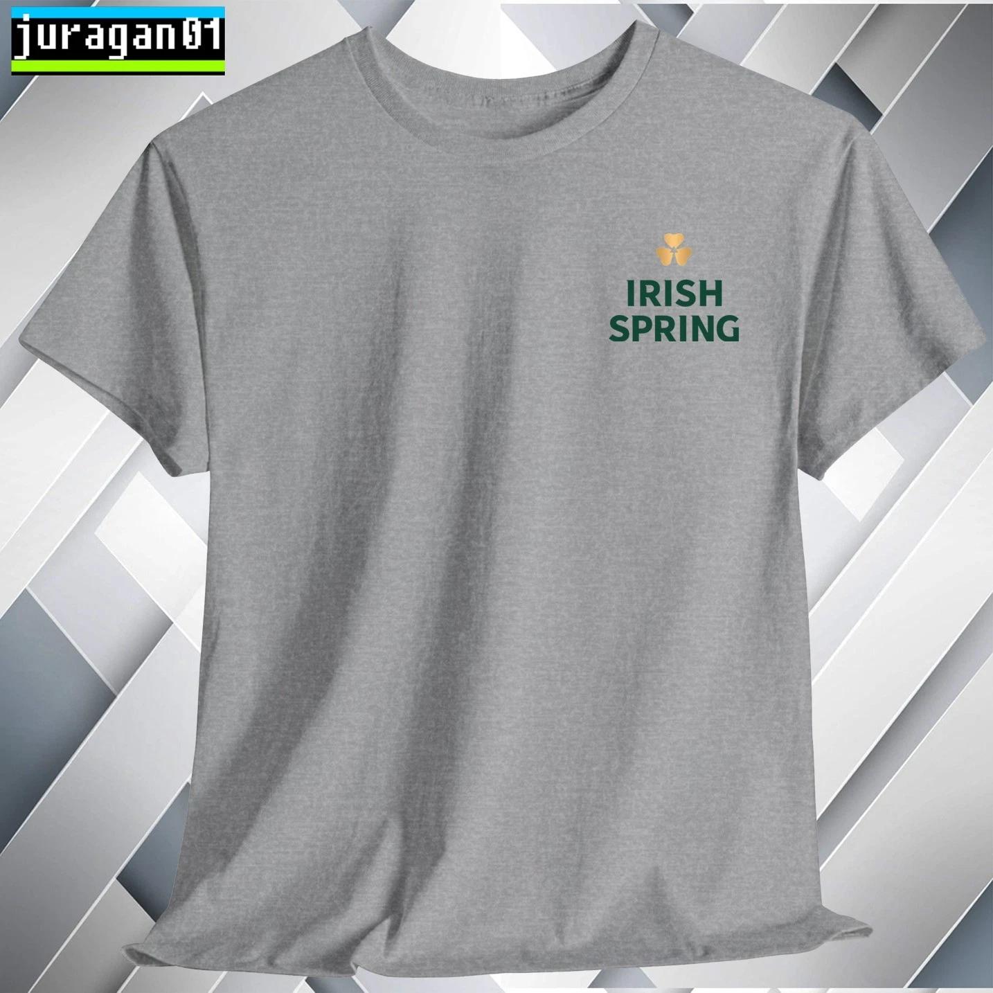 

Irish Spring Soap T shirt Logo Black/Gray/Blue/Red/White S to 5XL Made in USA S