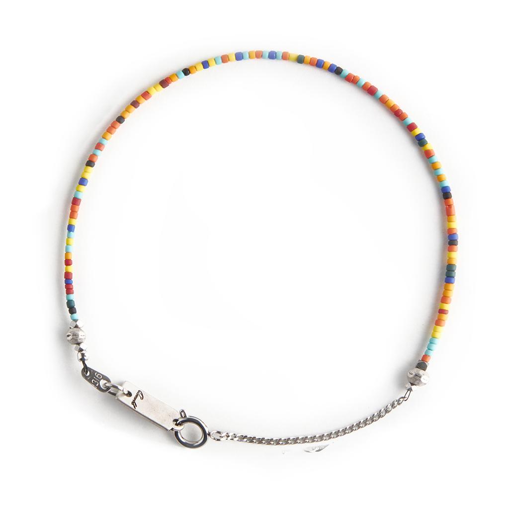 Qoocobb Vivid Glass Bead Chain Anklet Anklet-09