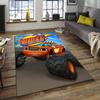 1pc Blaze and the Monster Machines (2) Design Area Rug - Non-Slip, Soft & Cozy Floor Mat for Living Room, Bedroom, Office - Indoor/Outdoor Decorative 