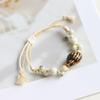 Ethnic Style Artistic Woven Jingdezhen Ceramic Hand Rope Student Children's Bracelet