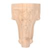 4Pcs Cabinet Legs Carved Table Foot Furniture Leg Sofa Feet European Style