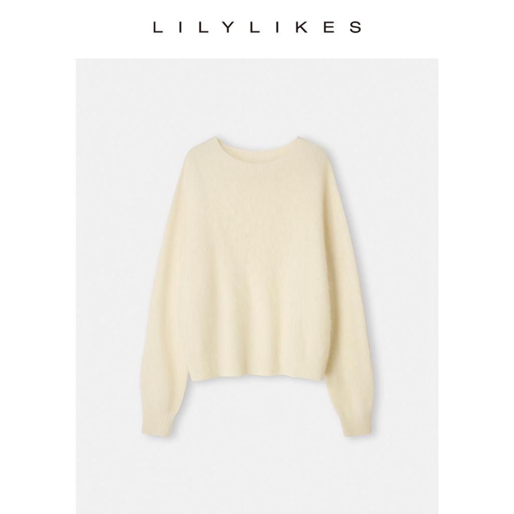 High-End Mulberry Silk Cashmere Brushed Knitwear - Quiet Luxury Style