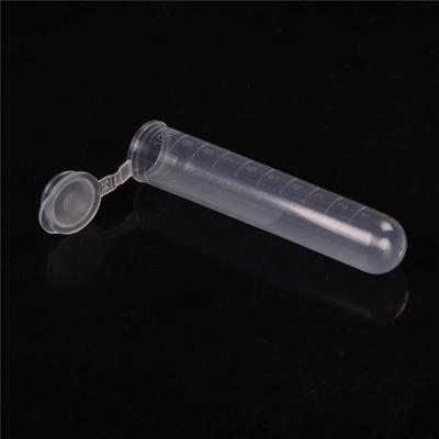 20 Adet 10Ml Plastik Santrifüj Laboratuvar Test Tüpü Şişesi Kapaklı Örnek Kabı