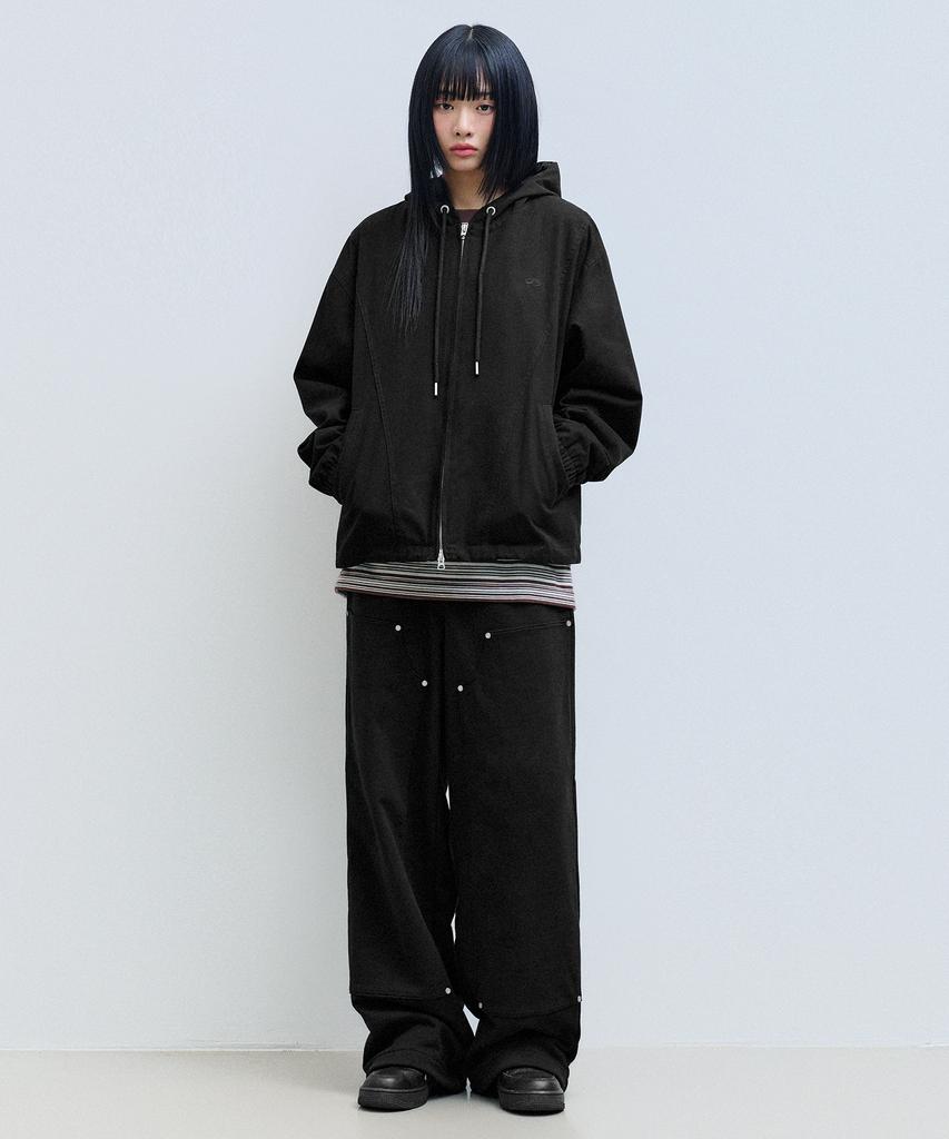 Filluminate Contour Hooded Jacket - Black