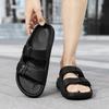 Fashion Summer Men Sandals Buckle Brand Soft Slippers Men's Beach Casual Shoes Platform EVA Slides Original Male Non-slip Flip-flop
