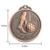 Sports Competition Awards Medals Wear-resistant Football Competition Medals Collection Gold Silver Bronze School Supplies