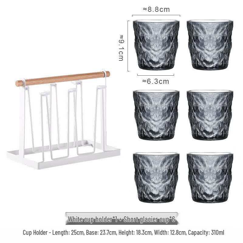 ZISIZ Glacier Pattern Universal Glass