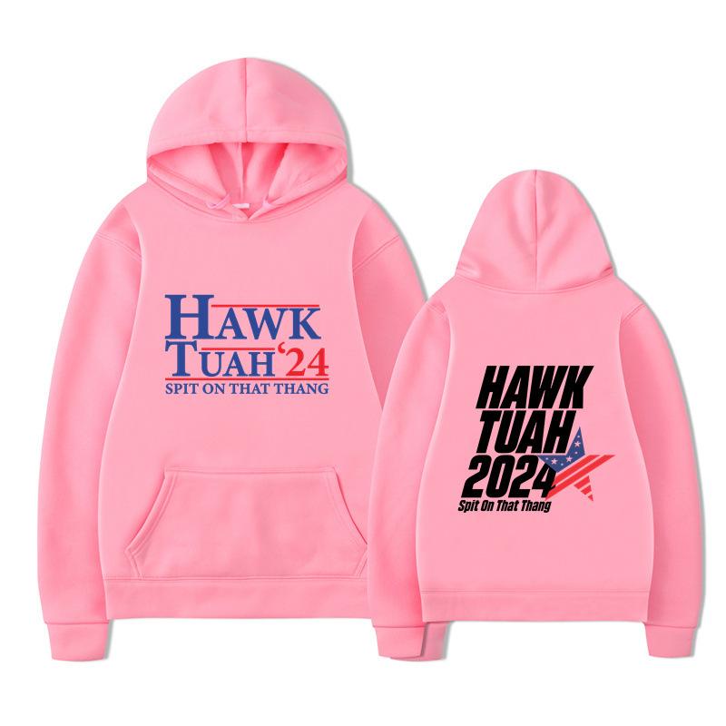 Hawk Tuah Spit on That Thang Hoodies Men Fashion Long Sleeve Sweatshirts Women Casual Harajuku Streetwear Sudaderas