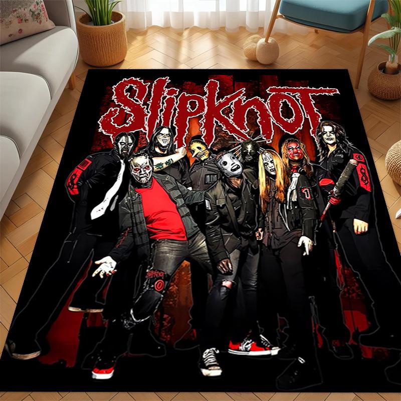 Slipknot: Chaos Rebellion carpet printing Suitable for all seasons Dormitory decoration Christmas gifts Bathroom mat
