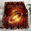 1PC The Lord of the Rings blanket, all-season lightweight home office outdoor nap multifunctional blanket, Christmas gifts