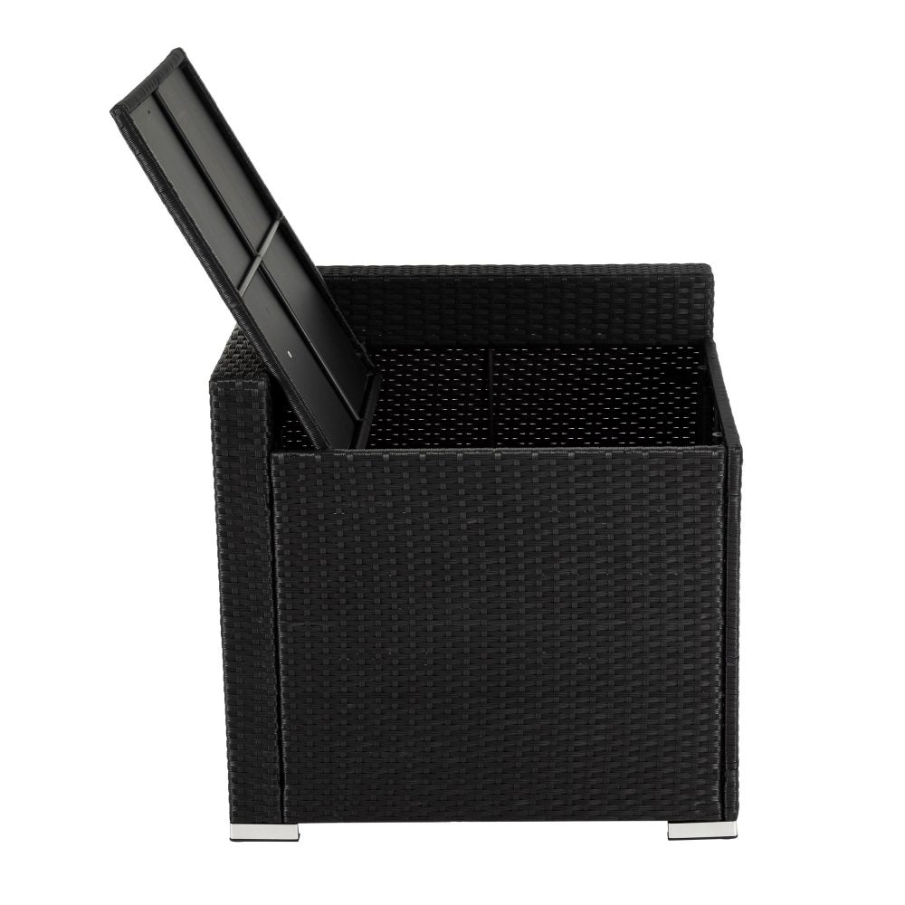 Patio Furniture Sets Modular Outdoor Lounge Set – 9Pcs Sofa, Armchairs And Coffee Table