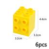 MOC Big Size Bulk Bricks Thick Building Blocks Educational Kid Creative Toys Slope Thin Large Particles Compatible With Duploes