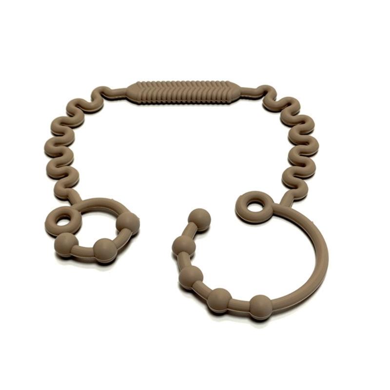 Vielseitiger Flaschenhalter für Beißringe mit Silikonband – Praktische und zuverlässige Befestigungsmöglichkeit für Beißringe am Kinderwagen oder Hochstuhl